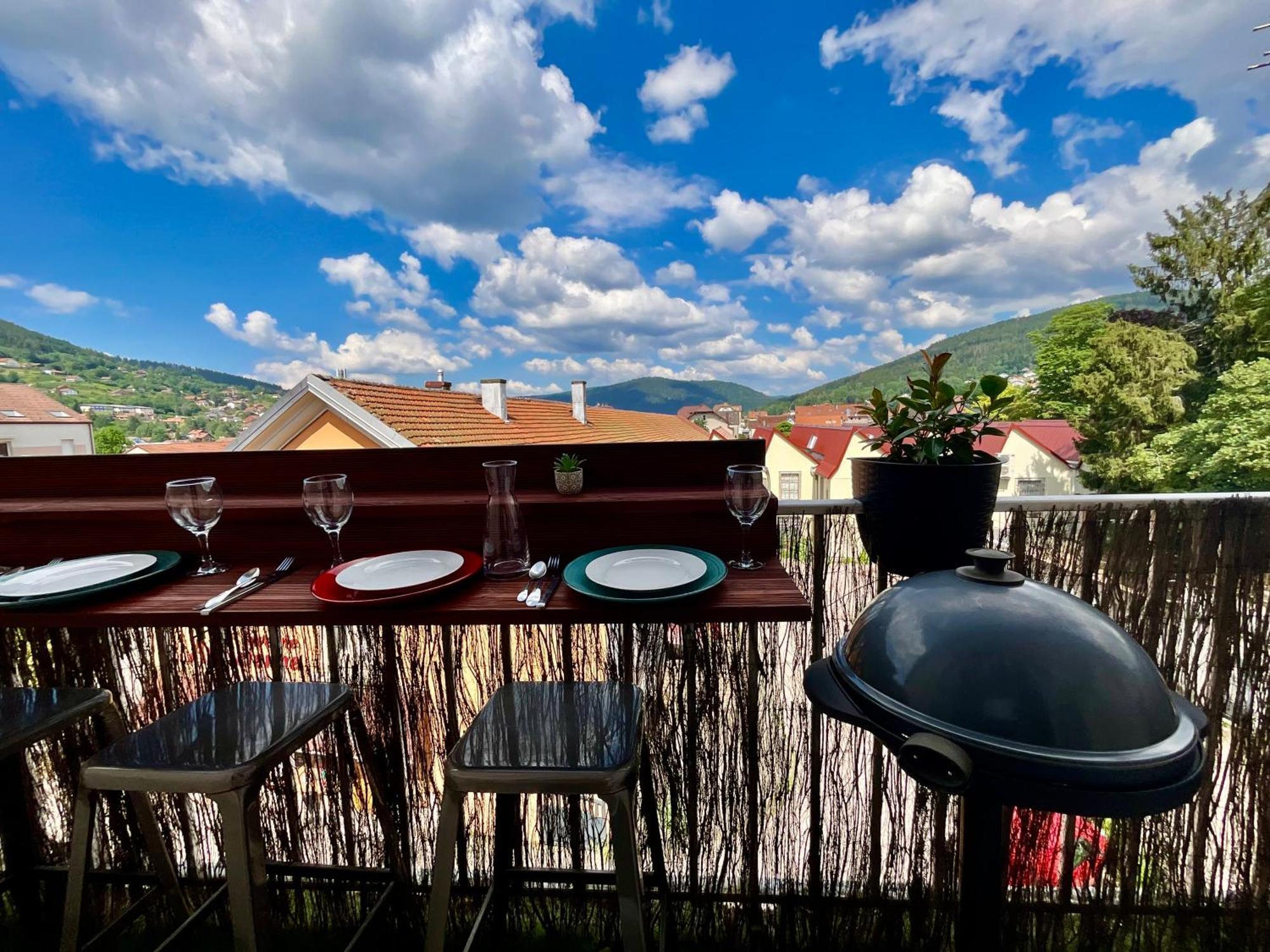 Epicea, Bel Appartement Avec Balcon Au Centre Ville Gérardmer Zewnętrze zdjęcie